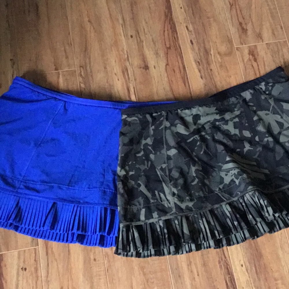 These two skirts are sold…Somehow I can’t edit them out….Sorry